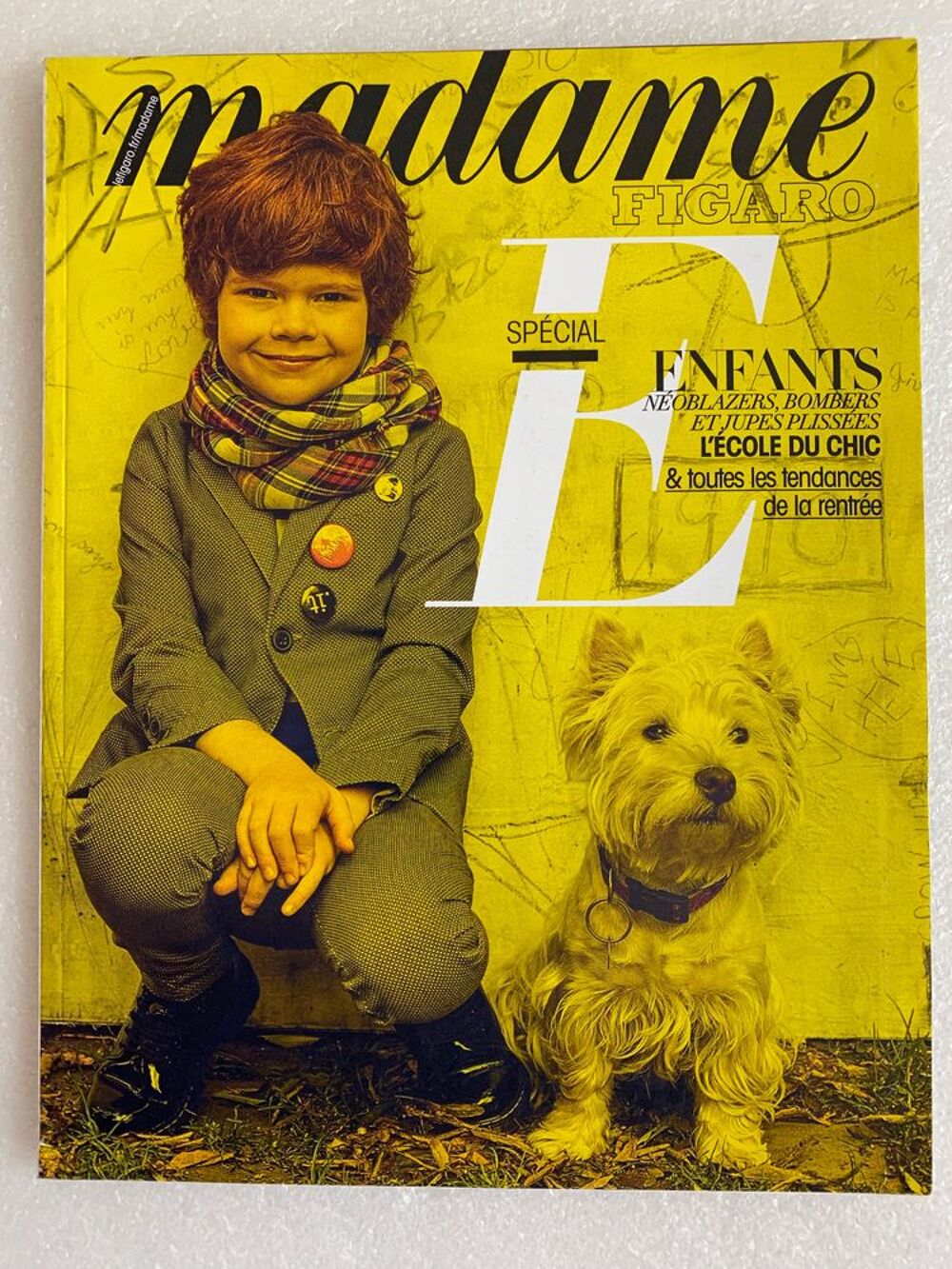 MADAME FIGARO Sp&eacute;cial enfants n&deg;22397 12/08/2016 / Cyrille E Livres et BD