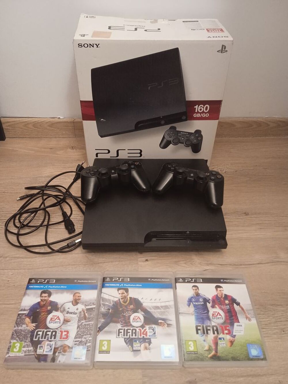 PS3 160 Go + jeux vid&eacute;os Consoles et jeux vidéos