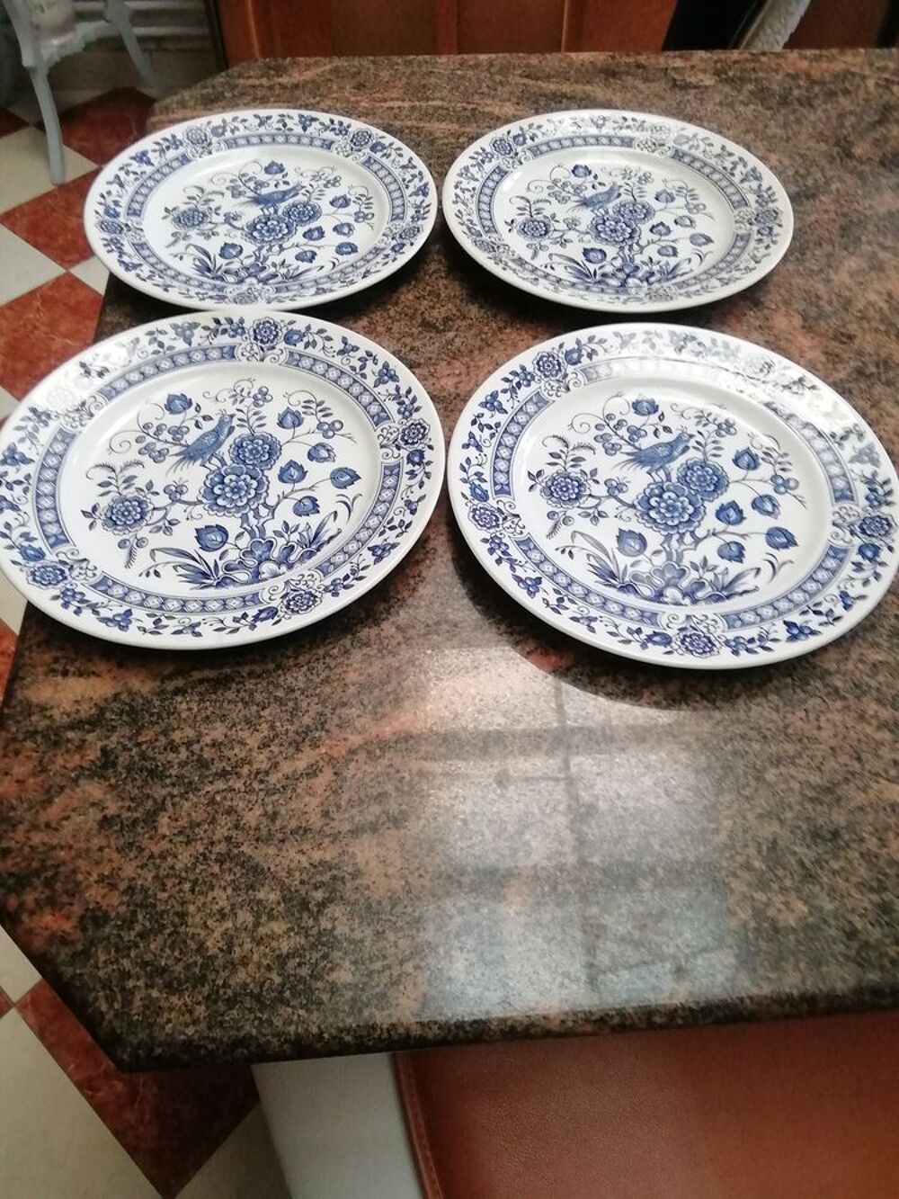 Assiette anglaise Décoration