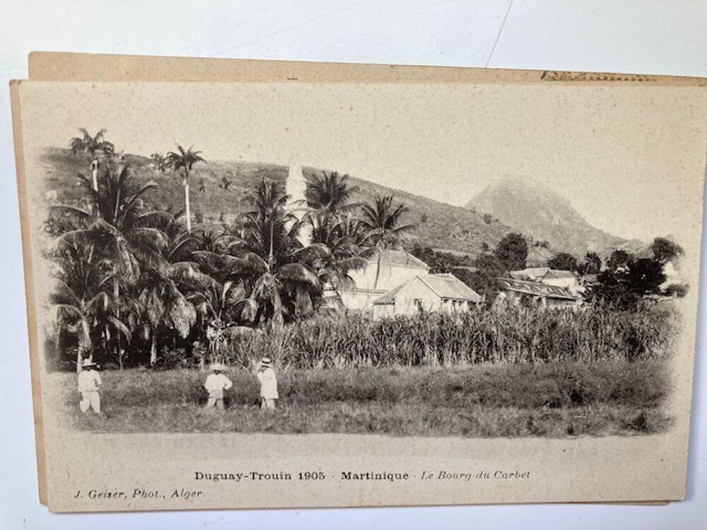 Carte postales anciennes de Guadeloupe et Martinique 