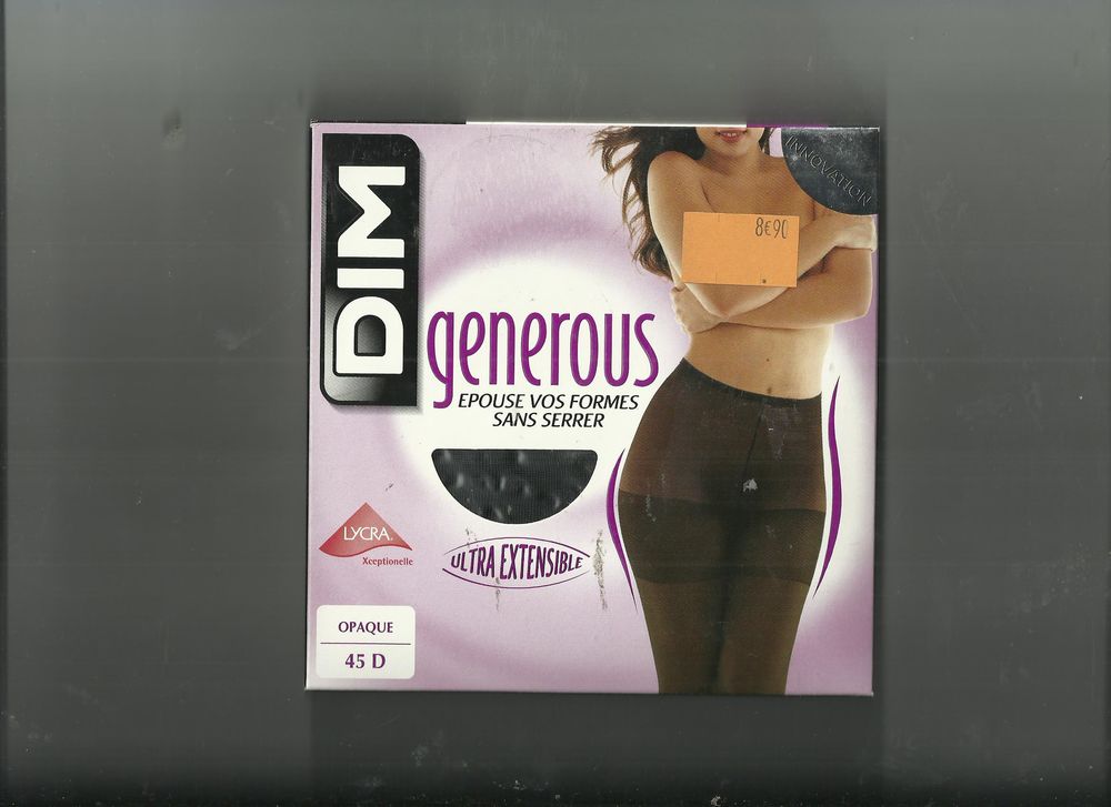 COLLANT DIM GENEROUS NEUF Vêtements