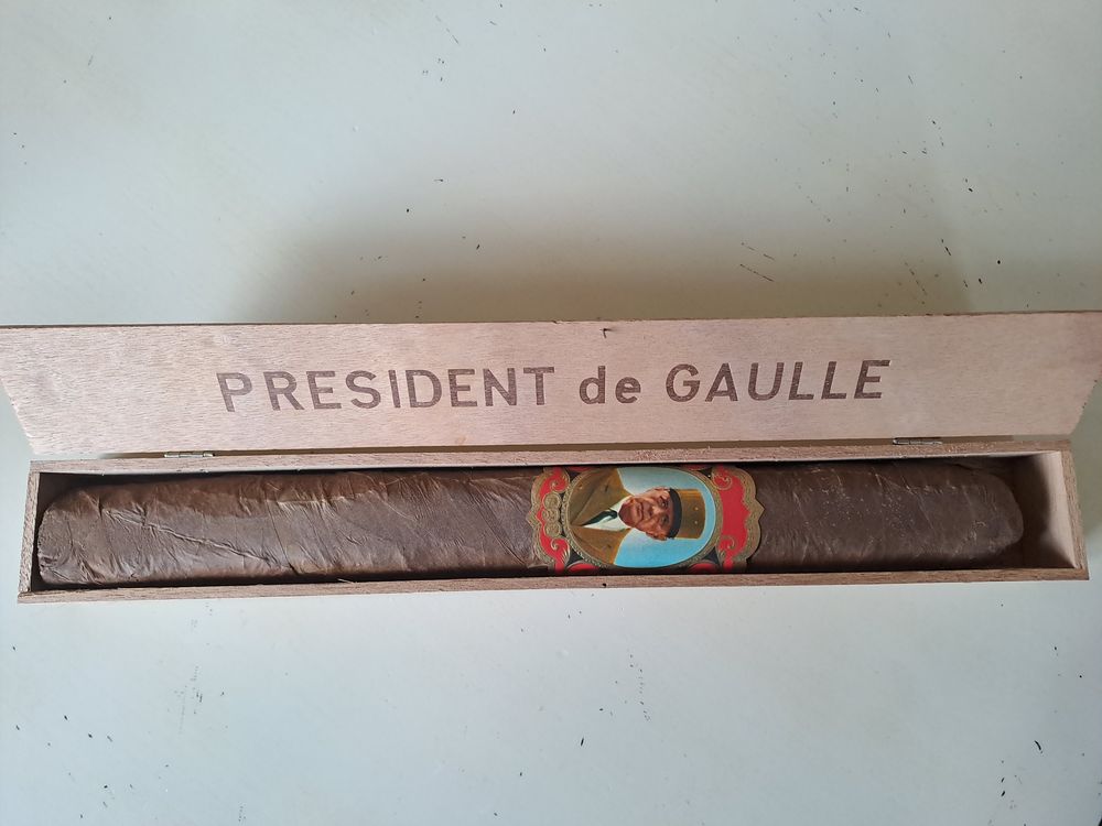 Cigare PRESIDENT DE GAULLE de 315 mm de long 