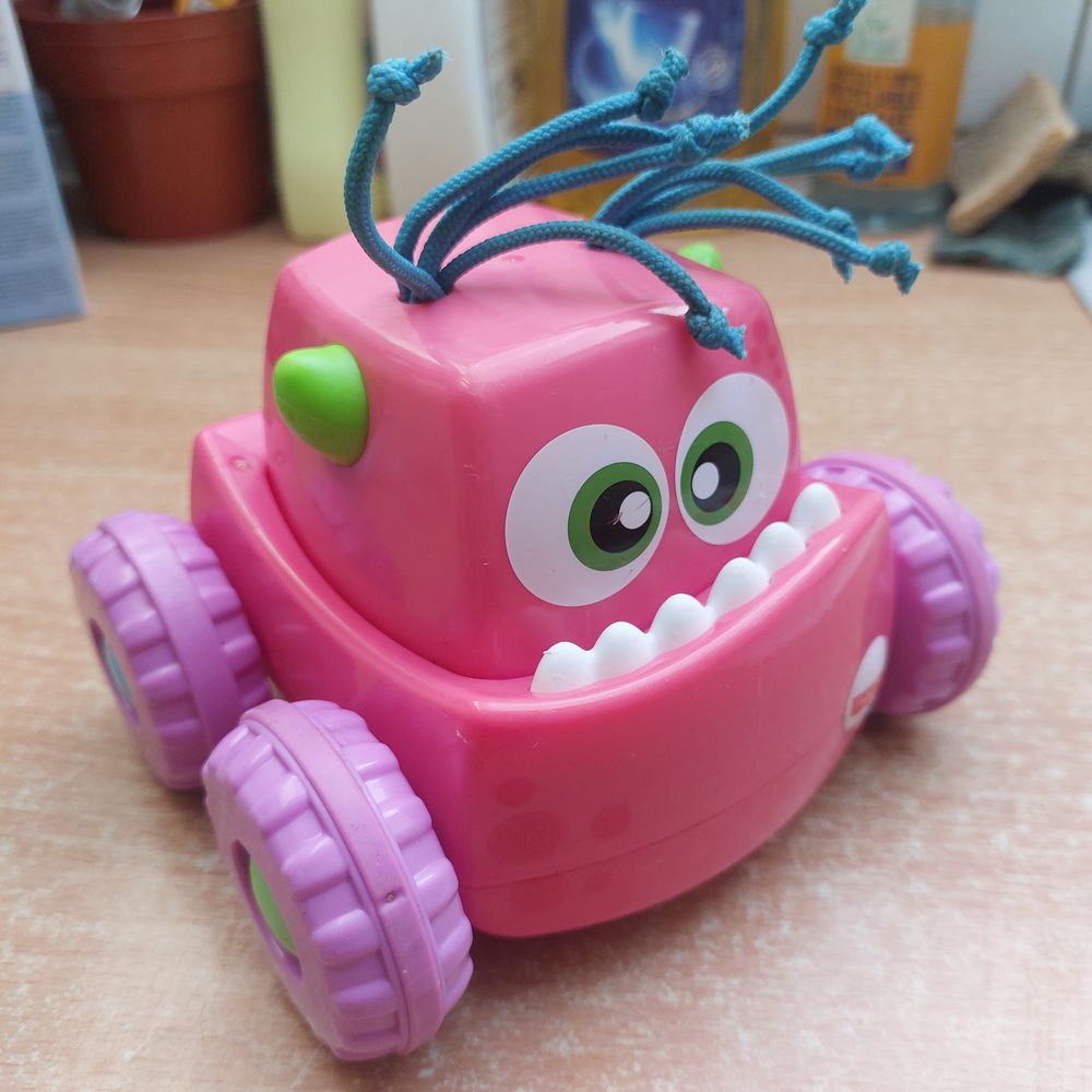 V&eacute;hicule Monstres Press &amp; Go de Fisher-Price Puériculture
