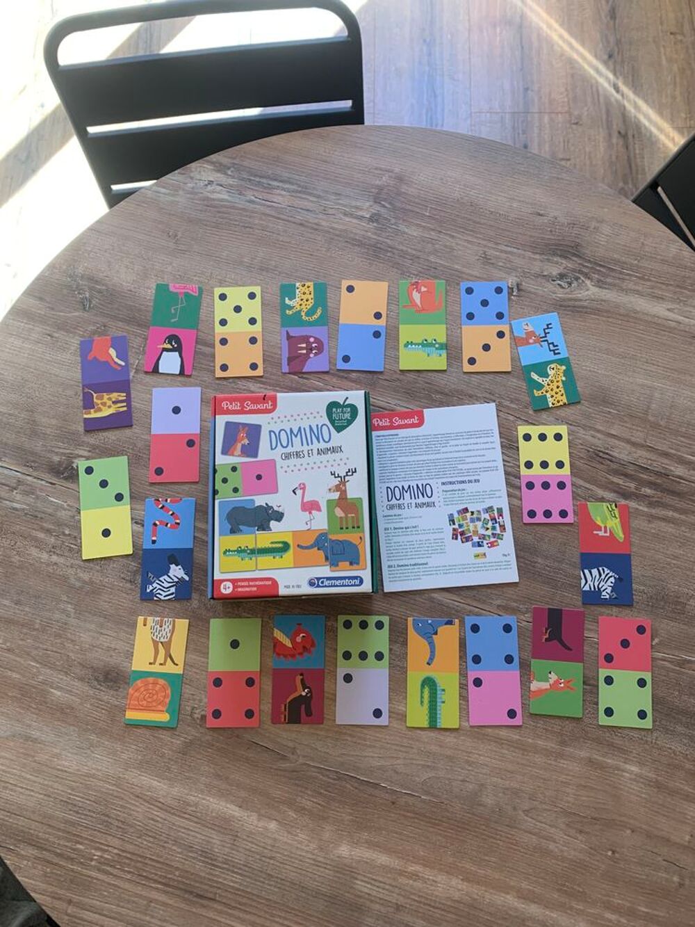 Jeu enfant Clementoni petit savant " Domino chif Livres et BD