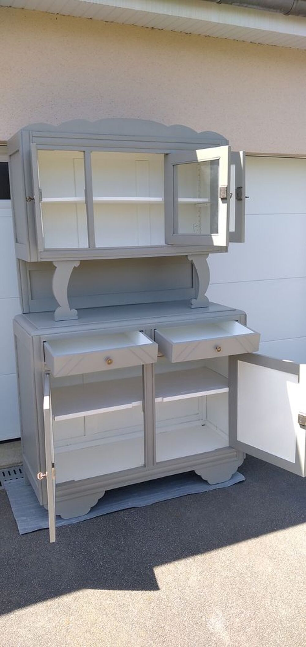 Buffet 2 corps ann&eacute;es 40/50 Meubles