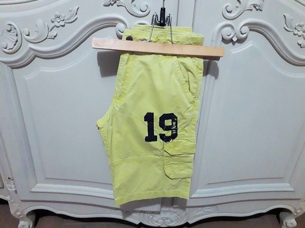 bermuda jaune Sergent Major 12 ans - TBE Vêtements enfants