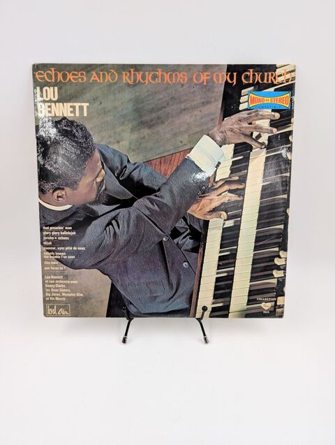 Vinyle 33 tours Echoes and Rhythms of my Church Lou Bennett 5 Vulbens (74)