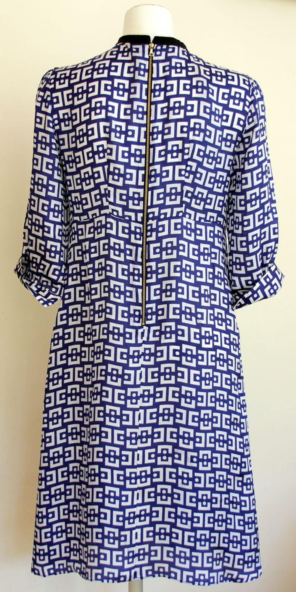 Robe bleu &amp; blanc MARNI T.40 Fr Vêtements