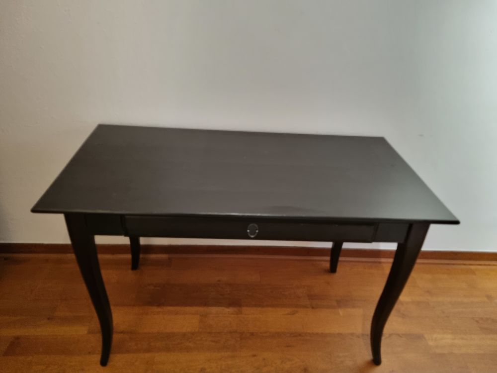 Bureau noir avec tiroir Meubles