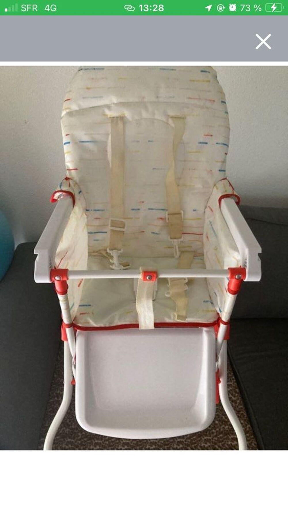 chaise haute Pu�riculture