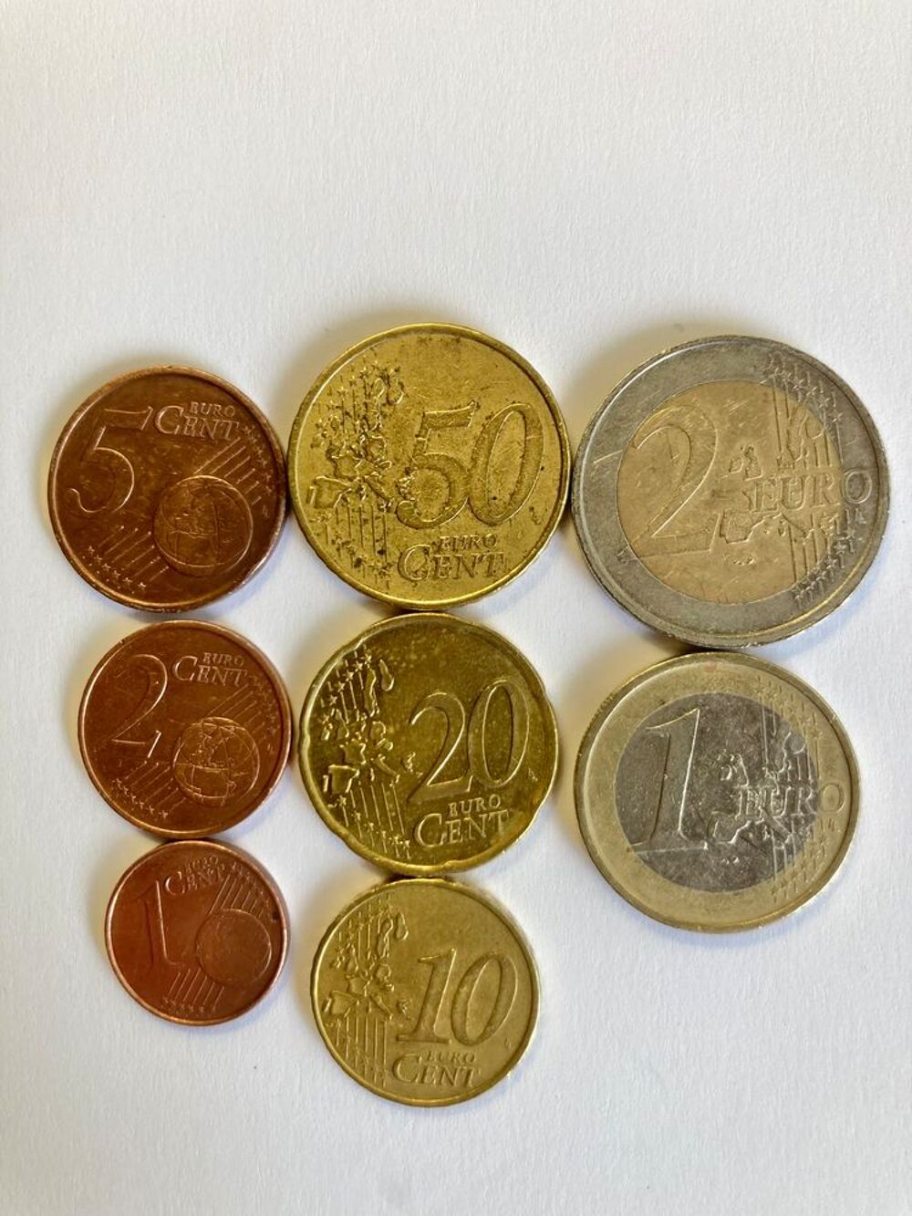 Pi&egrave;ces collection euros 