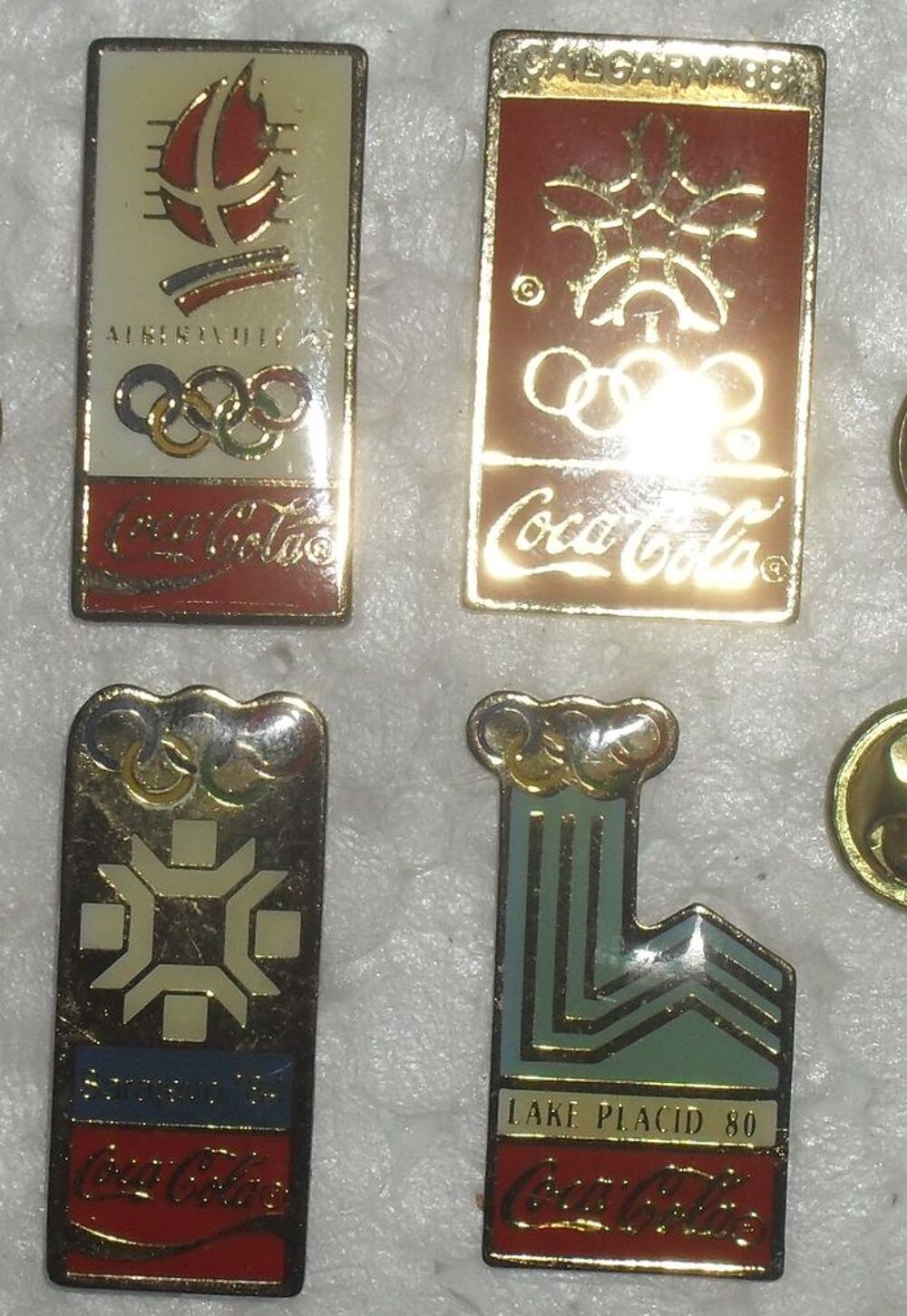 Lot de 6 Pin's sur le Sport 