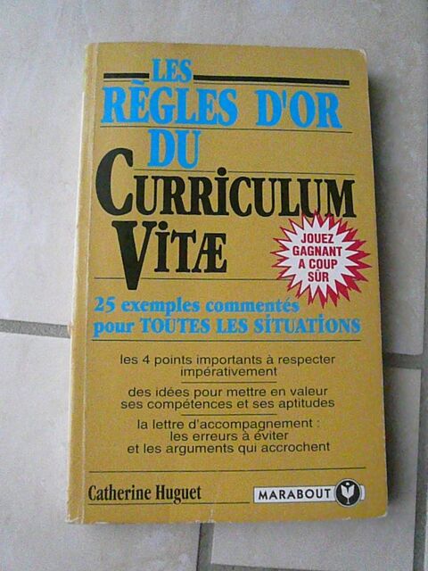 Livre   Les règles d'or du curriculum vitae   5 Franqueville-Saint-Pierre (76)