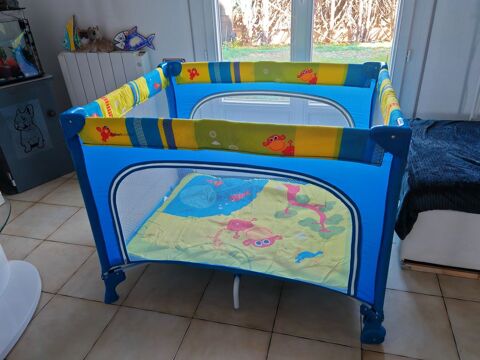 Trs beau parc pliable motif petit singe 45 Morey-Saint-Denis (21)