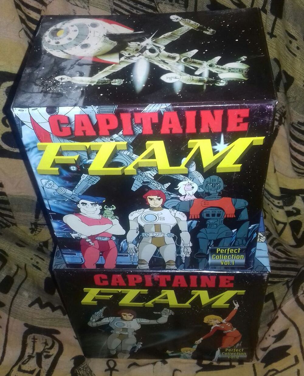 VHS collection compl&egrave;te 14 coffrets manga DVD et blu-ray