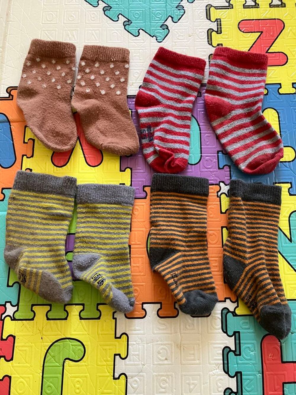 chaussettes taille 15/16 Vêtements enfants