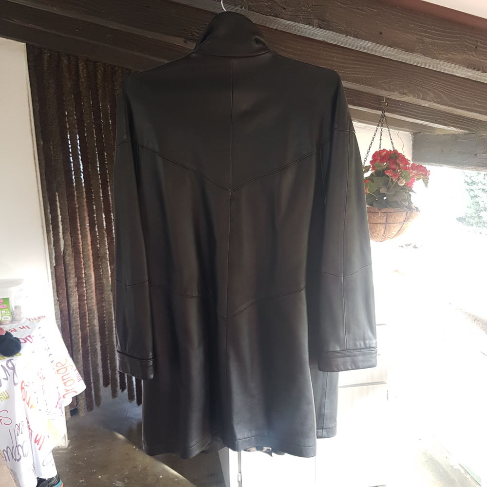 Manteau en cuir taille 44 Vêtements