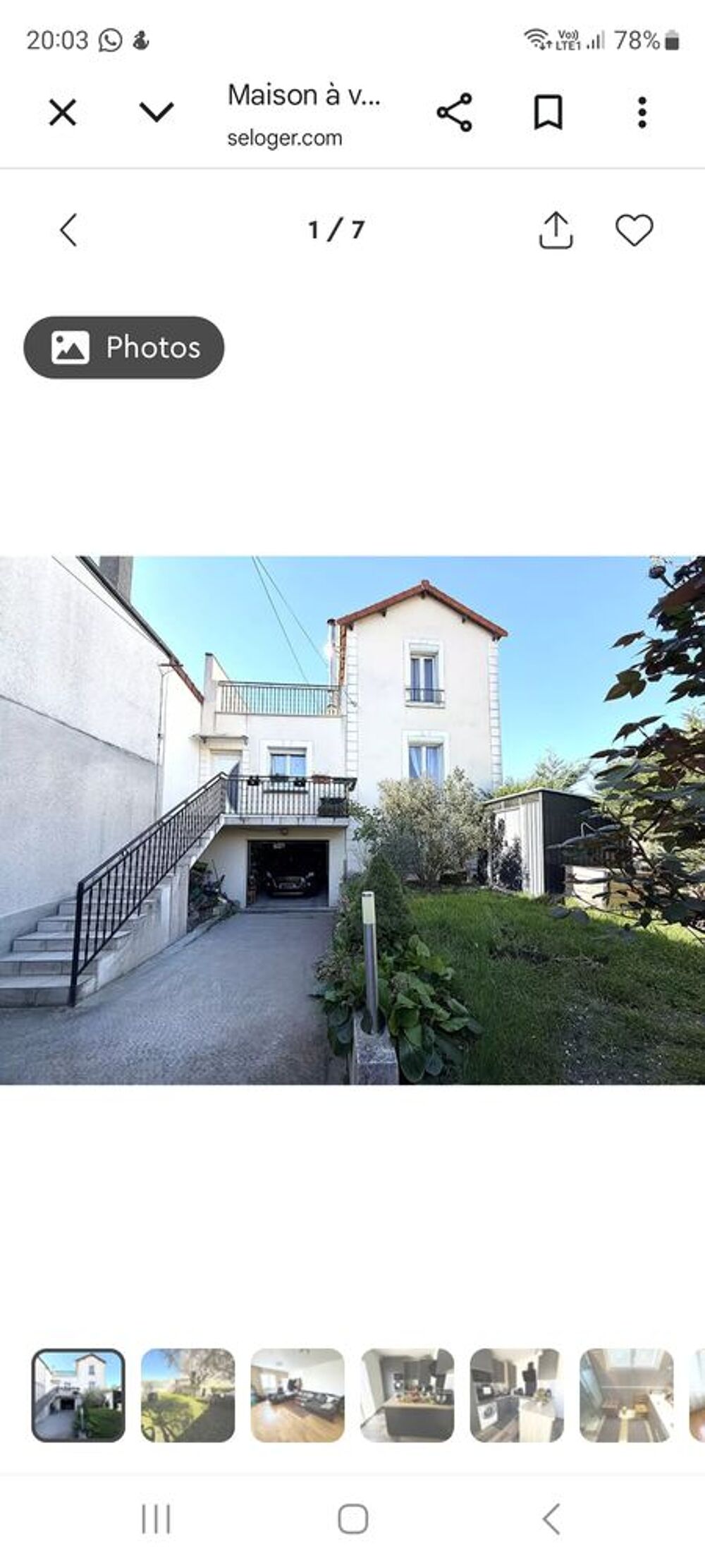 Vente Maison Maison confortable de 5 pièces avec climatisation réversible Argenteuil