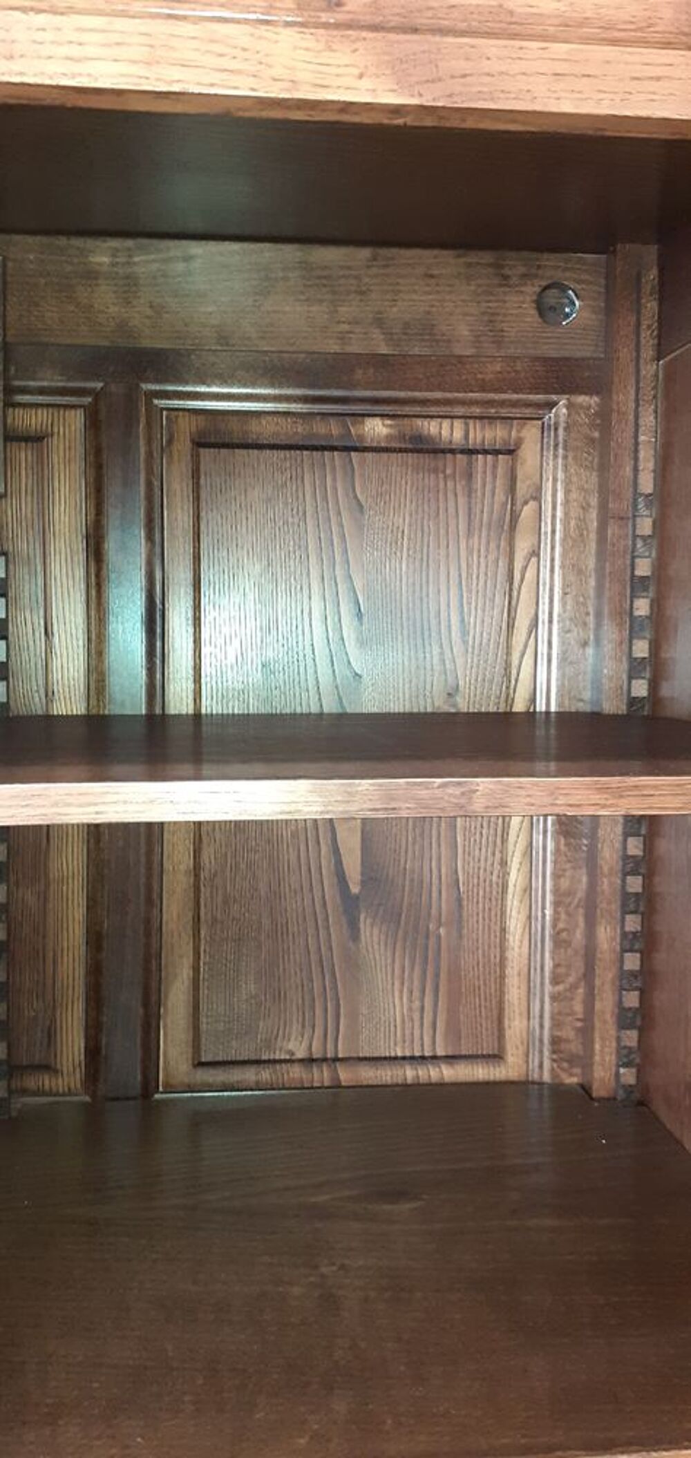 Armoire Ch&ecirc;ne - Louis XV - 3 portes Meubles