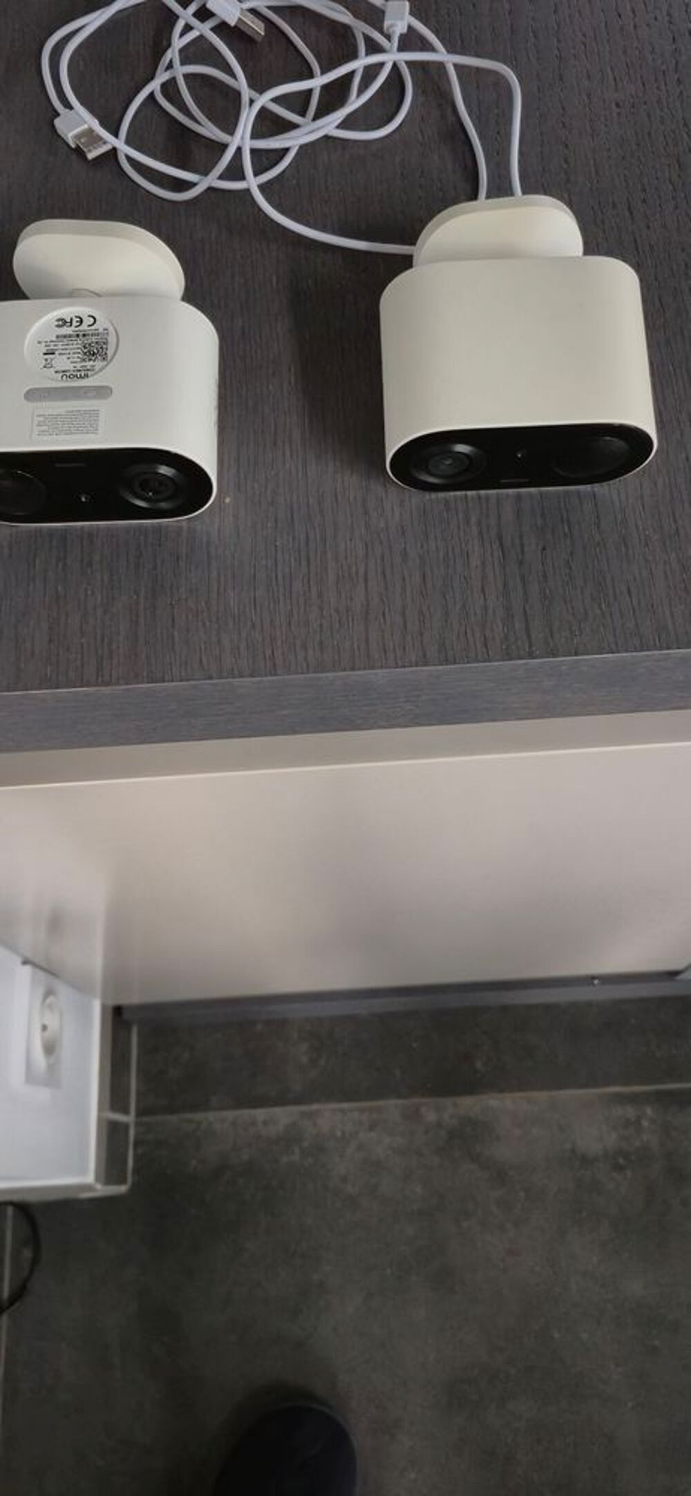 Deux cam&eacute;ras de surveillance 
De marque IMOU Audio et hifi