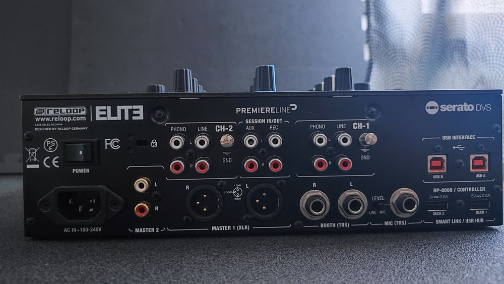 Contr&ocirc;leur RANE Twelve MK2 et table de mixage Elite Reloop Audio et hifi