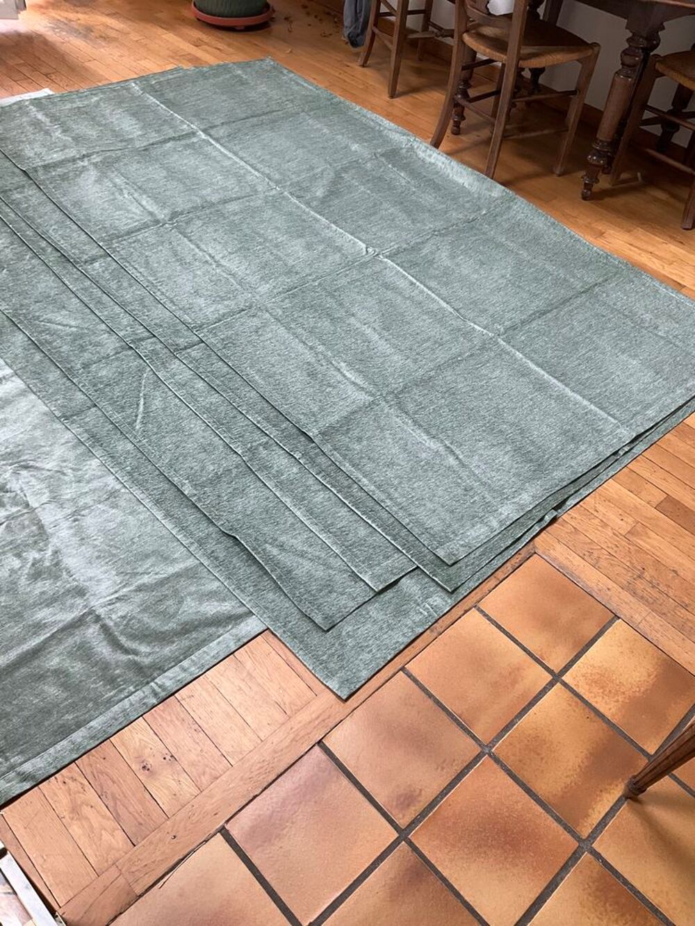 3 paires de rideaux neufs Décoration