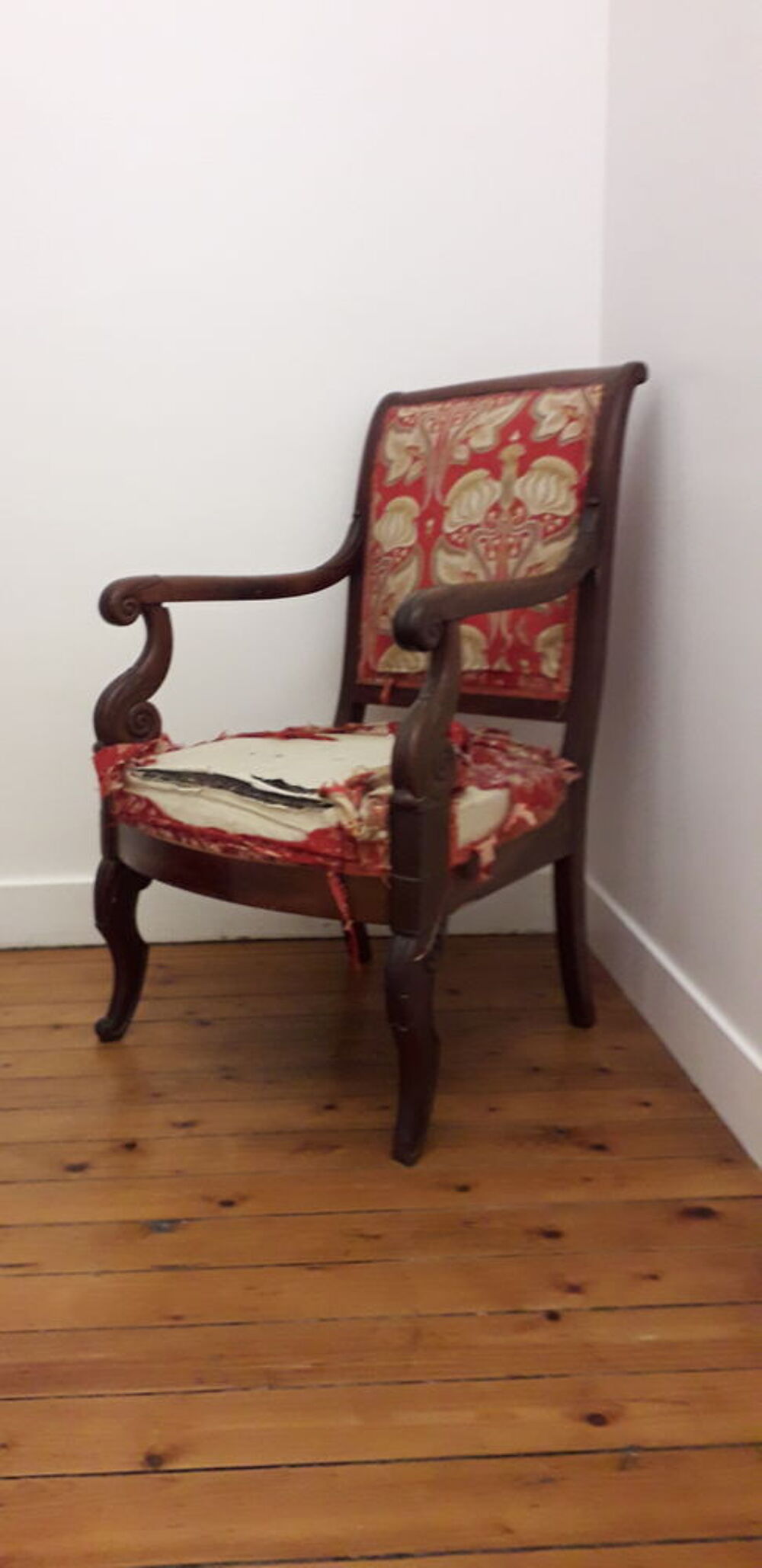 Fauteuil d'&eacute;poque Restauration Meubles
