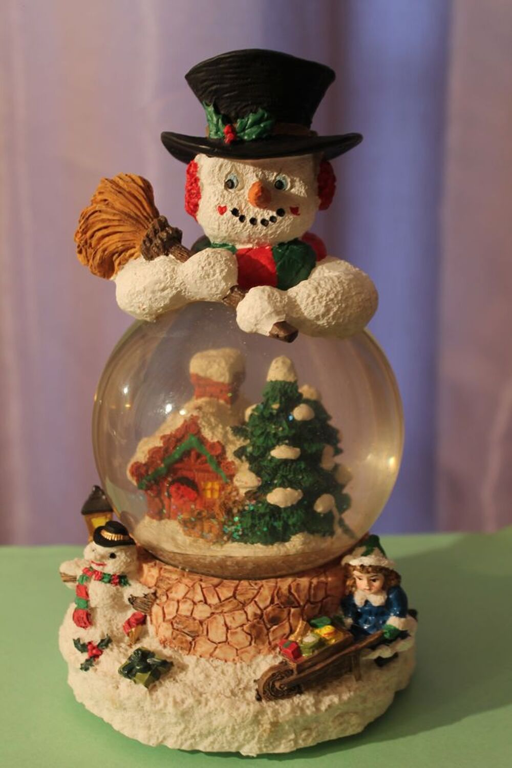 Bonhomme de Neige Musical Noel et Boule de Neige NEUF -8 € Jeux / jouets