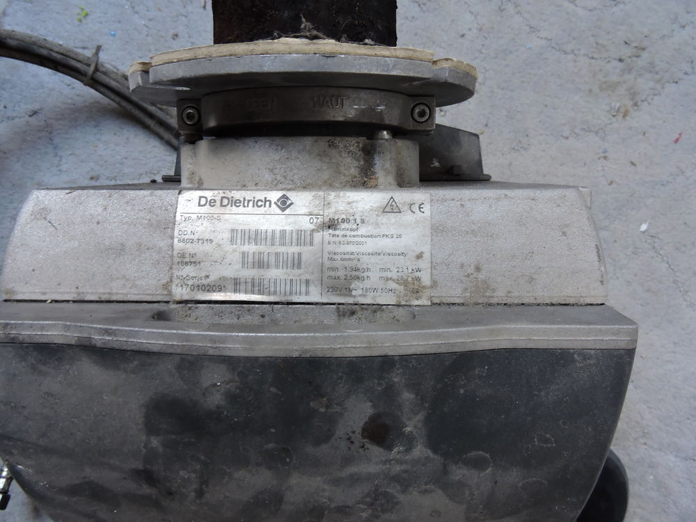 bruleur detietriche Electroménager