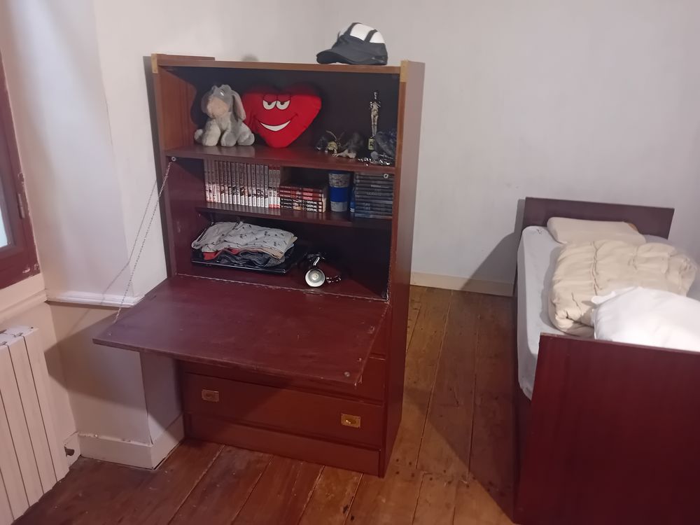 chambre Ado lit bateau + secretaire Meubles