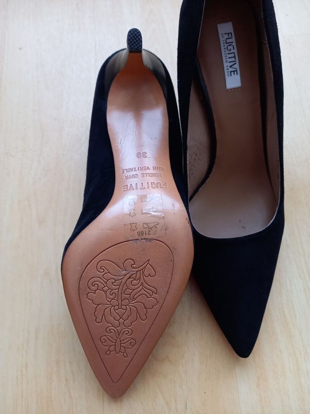 Escarpins noirs T39 Chaussures