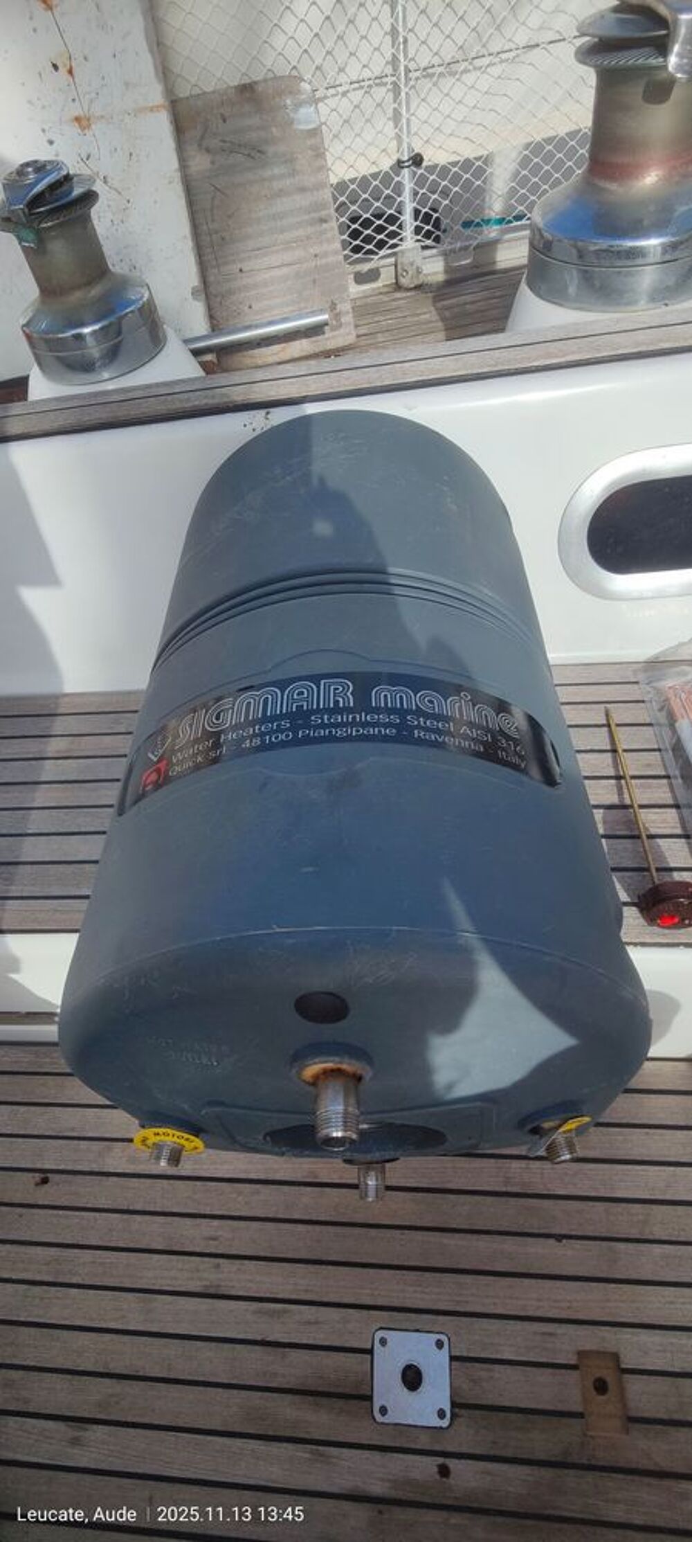 Chauffe eau Sigmar 40 l. Bricolage