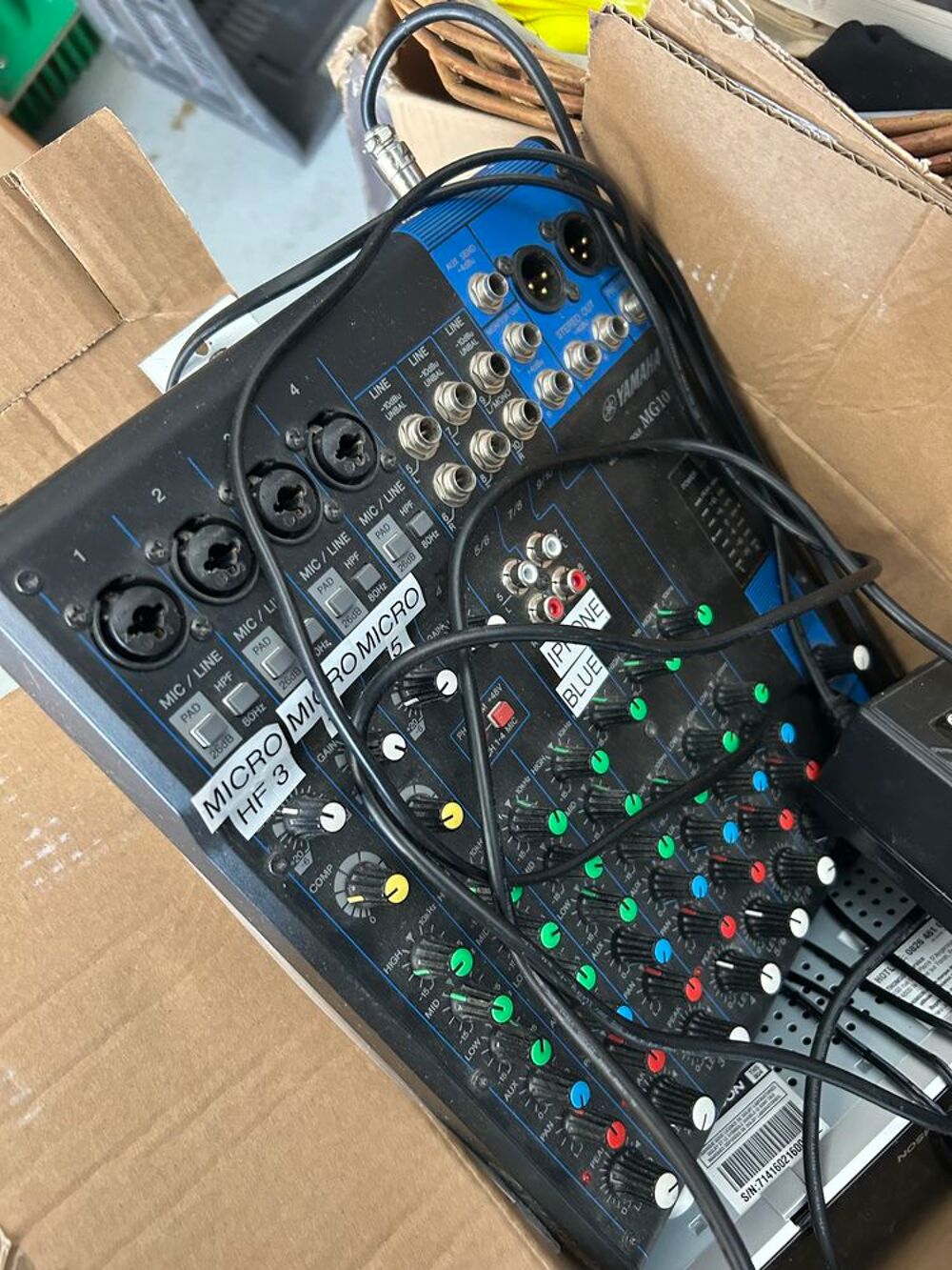 mat&eacute;riel de sono affaire &agrave; faire pour premi&egrave;re sono Audio et hifi