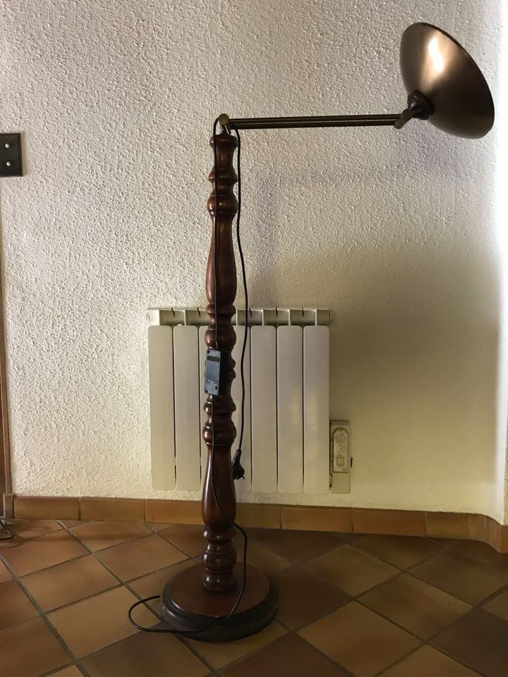 lampadaire bois Décoration