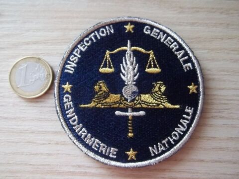 écusson militaire inspection générale gendarmerie nationale Valognes (50)