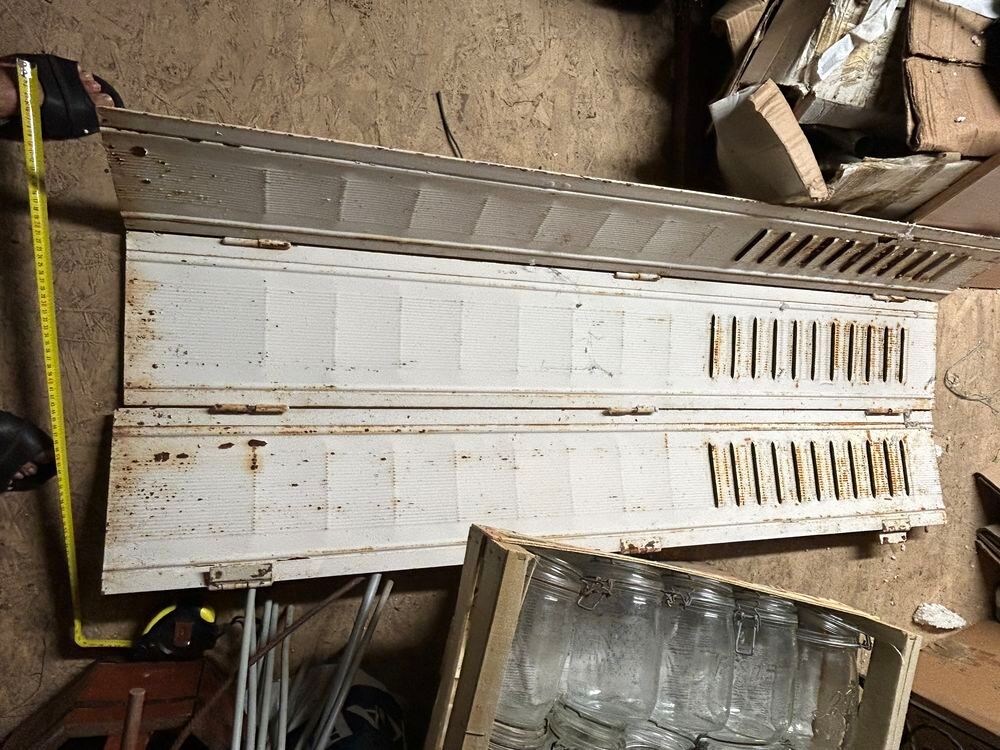 Volets en fer Bricolage