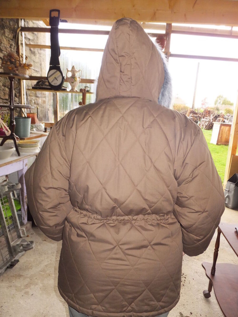 Manteau melletonn&eacute; Vtements