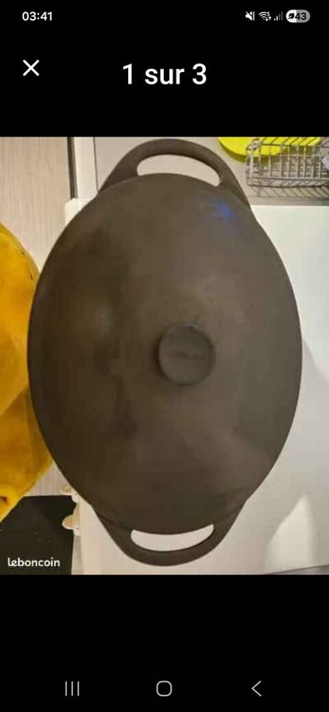 Cocotte en fonte 40 Liverdun (54)