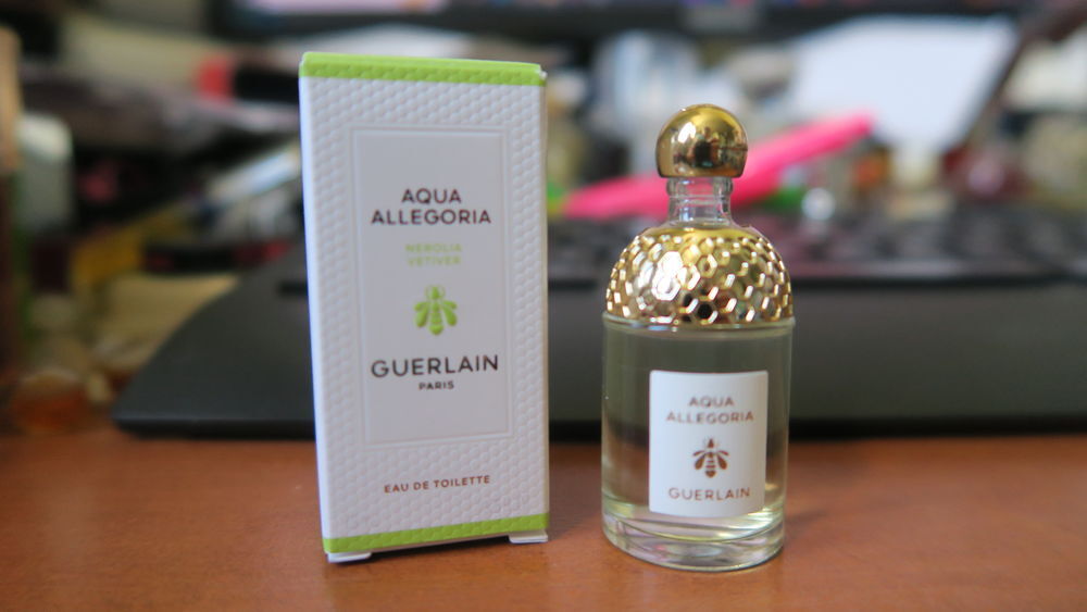 Miniature de parfum Guerlain Aqua All&eacute;goria N&eacute;rolia V&eacute;tiver 