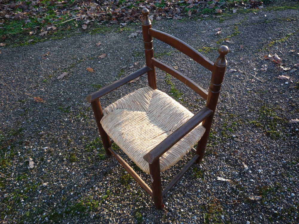 Fauteuil enfant rustique (G) Mobilier enfants