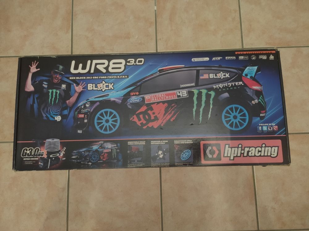 voiture thermique ford fiesta Ken block Sports