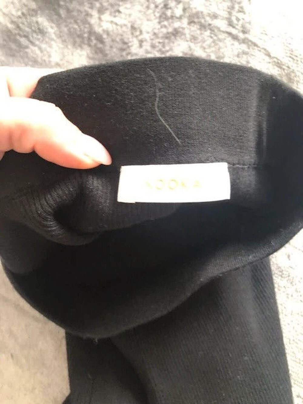 Jupe droite en tricot Vêtements