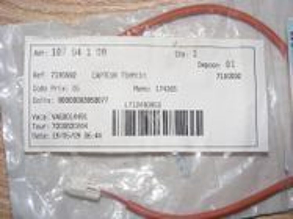 Capteur temperature Electroménager