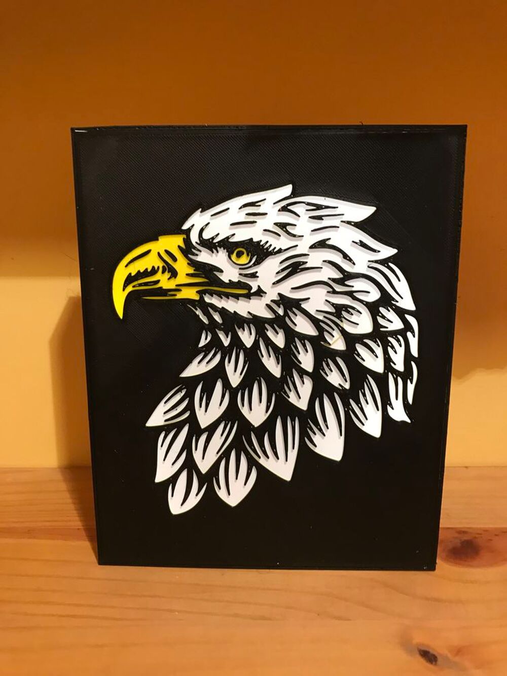 lampe AIGLE eclairage leds &agrave; piles Décoration