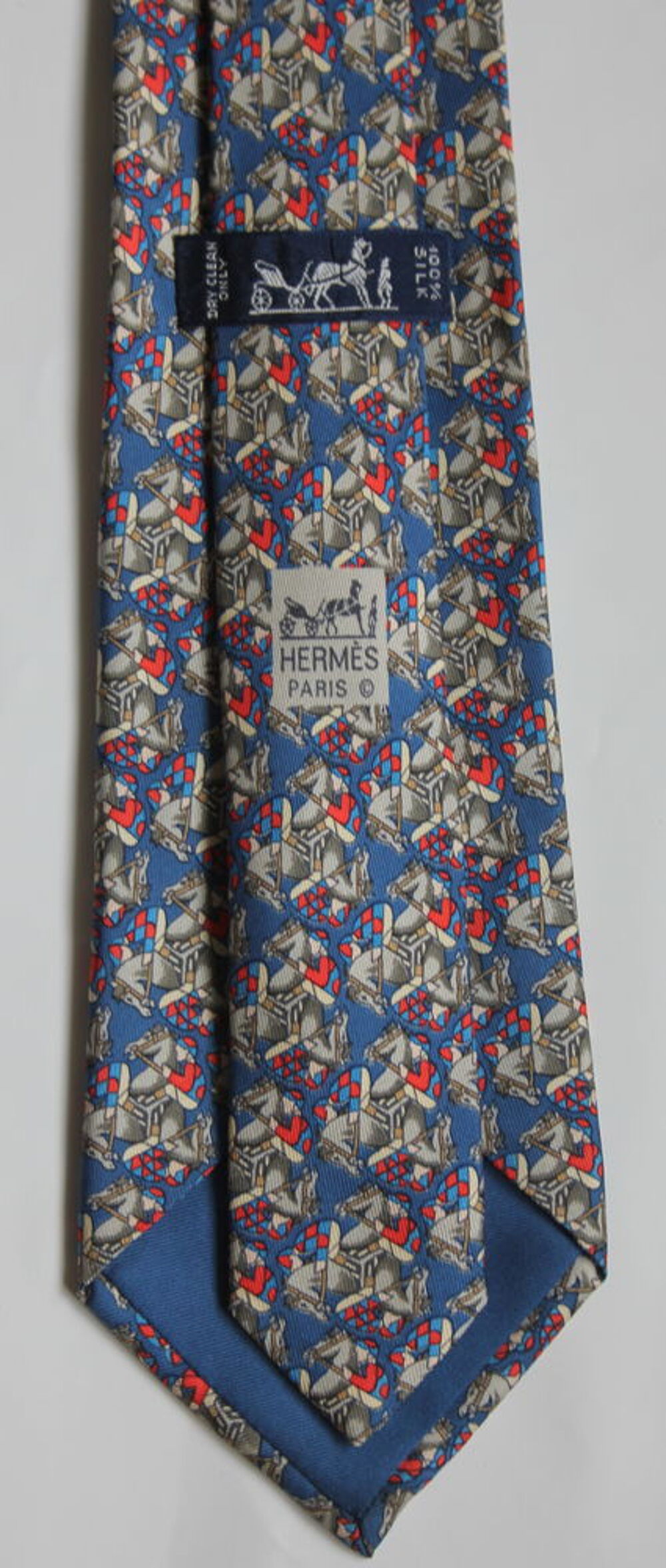 Cravate HERMES Jockeys Vêtements