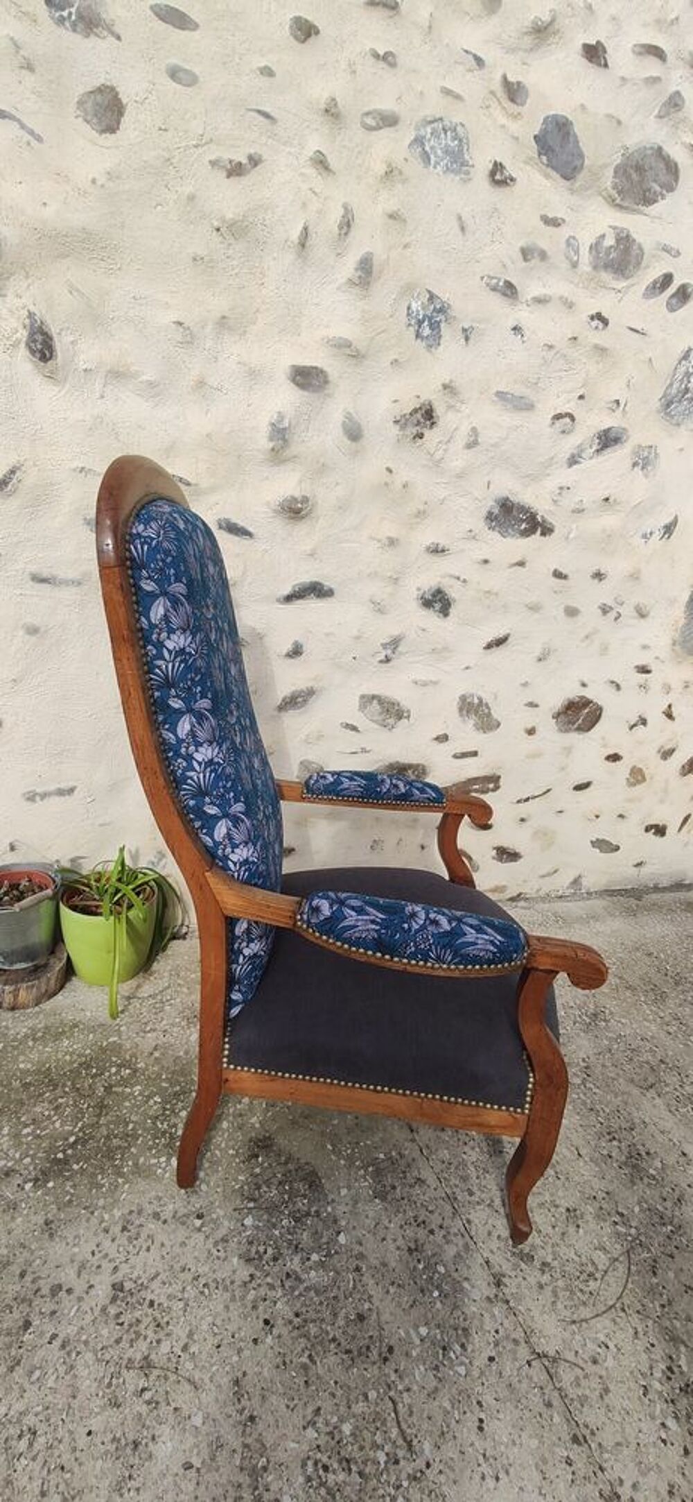 Fauteuil Voltaire refait Meubles