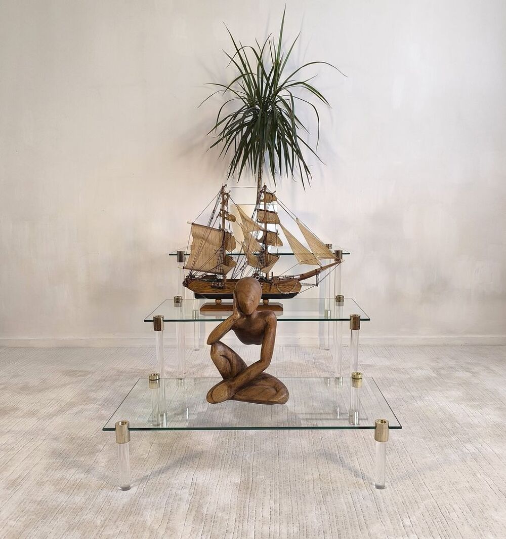 Magnifiques tables basses d'appoint - &eacute;tag&egrave;re Charles Hollis Meubles