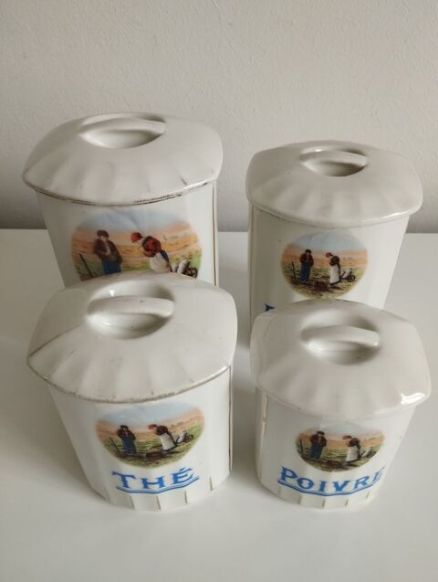 Quatre pots  pices Lourioux 18 Le Havre (76)