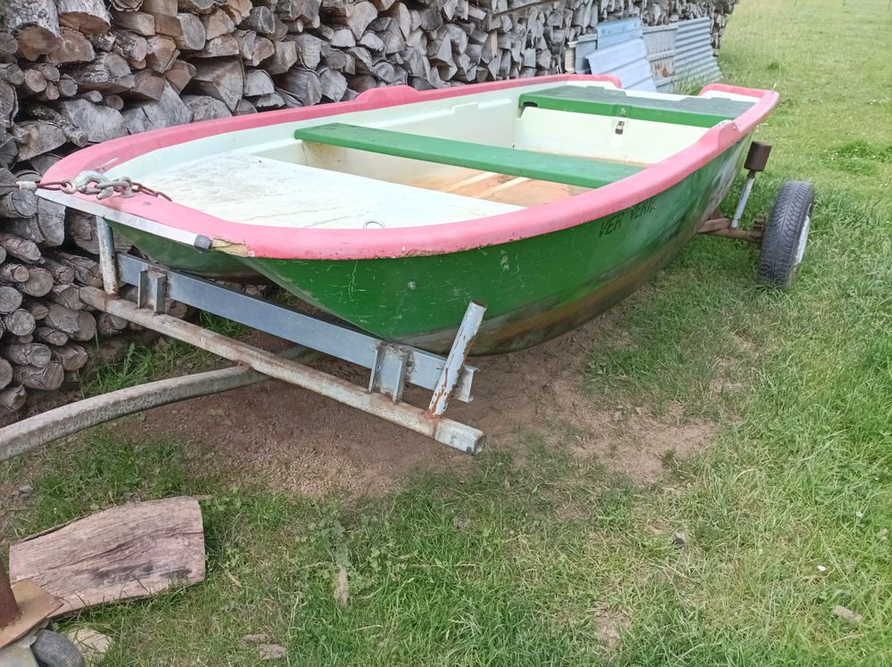 Barque de rivi&egrave;re en fibre Sports