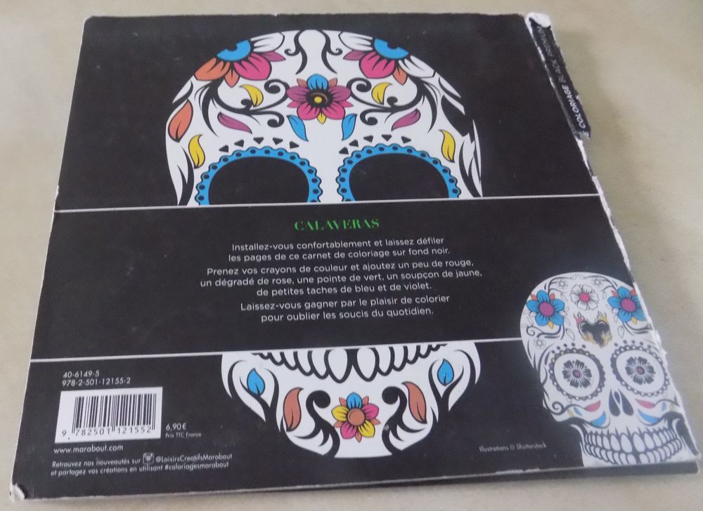 Mandala calaveras Livres et BD